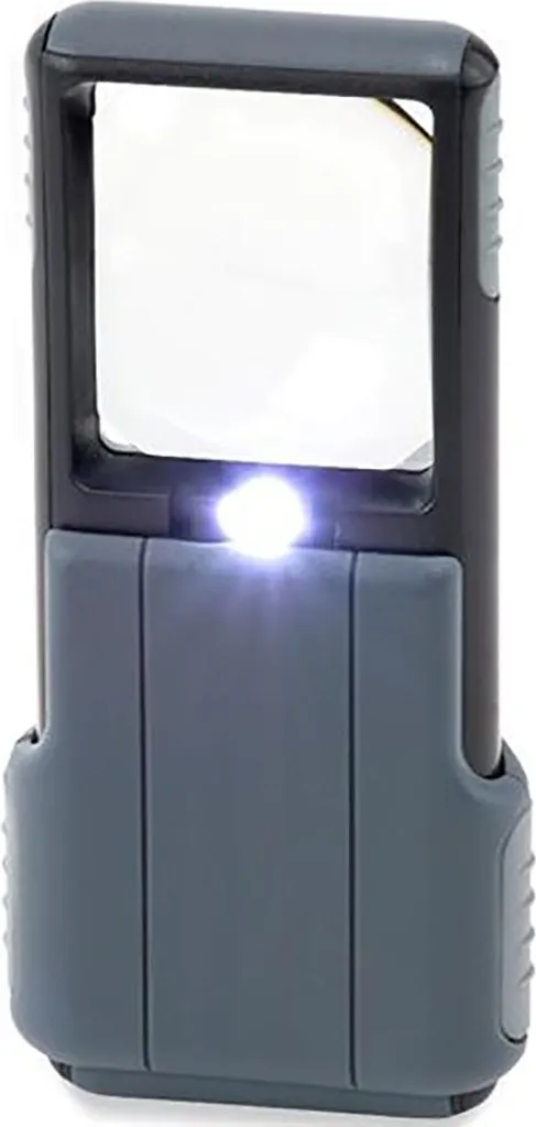 Carson PO-55 Lente Ingrandimento per Lettura LED 5x | Aiuto Vista