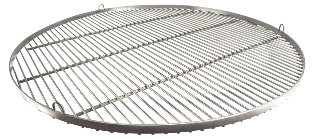 Grillrost RUND - 100cm aus Edelstahl - Handwerksprodukt -  Produktbild 