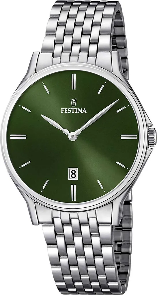 Regalo Uomo Ideale: Festina Acero Clasico Silver Collection Acciaio