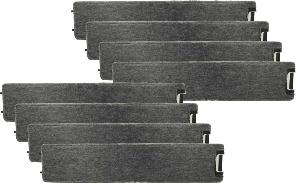 vhbw 8x Aktivkohlefilter Ersatz für Europart eu802974, 802974 für Dunstabzugshaube - 50 x 10,4 x 3 cm