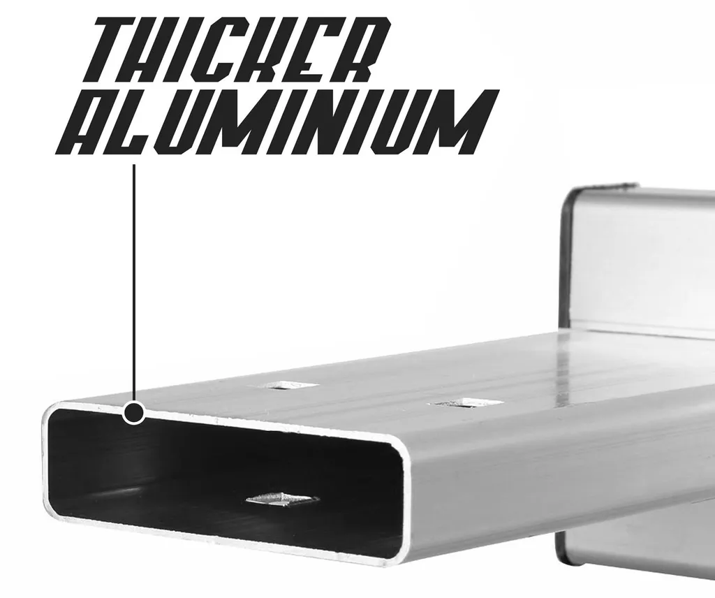 Échelle télescopique multifonction 4x4 avec plateforme d'échafaudage