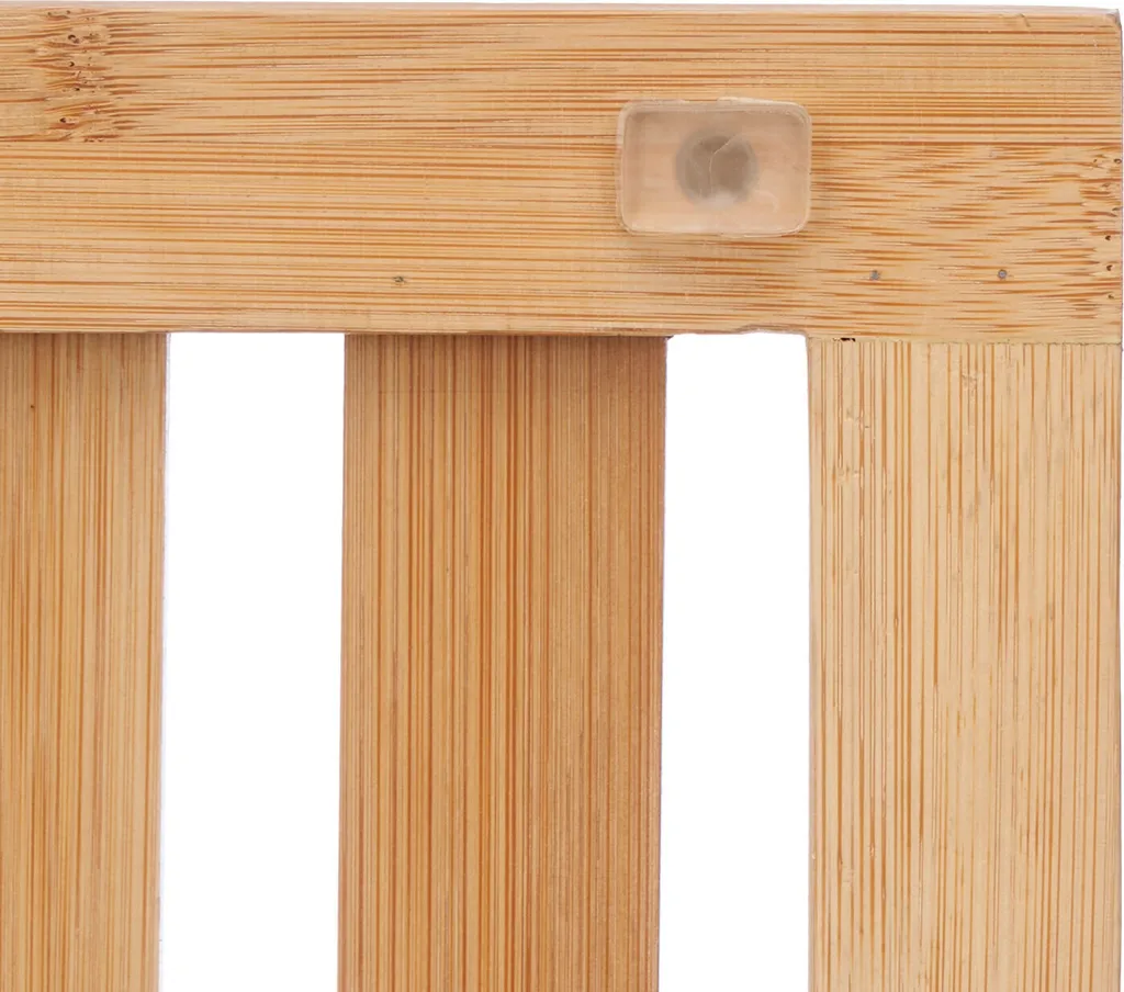 Tabouret BAMY 45x62 cm antidérapant avec structure blanche renforcée