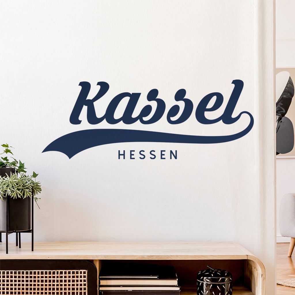 Kassel Hessen Wandtattoo Wandaufkleber Wall Sticker - Dekoration, Küche, Wohnzimmer, Schlafzimmer, Badezimmer