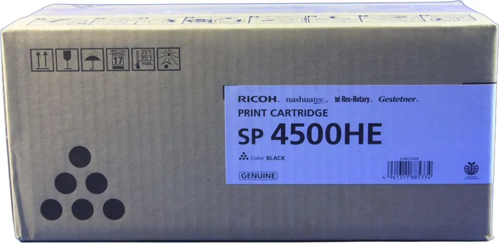 Toner laser noir Ricoh SP 4510DN consommable impression