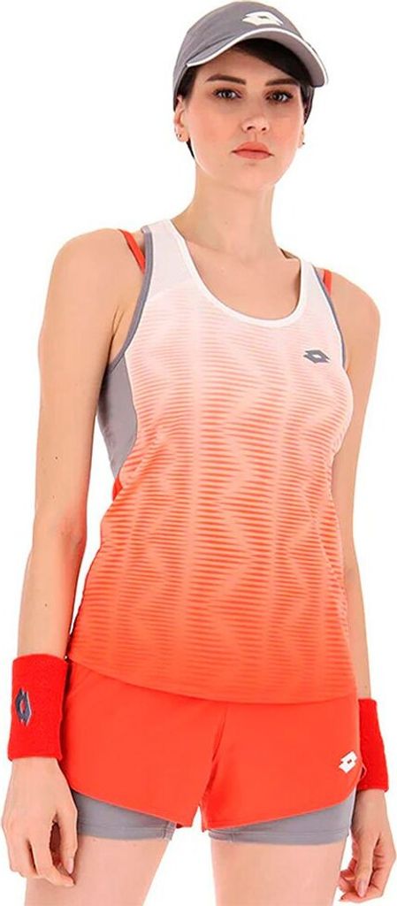 Lotto Top Iv ärmelloses T-shirt Orange XS Frau Orange XS