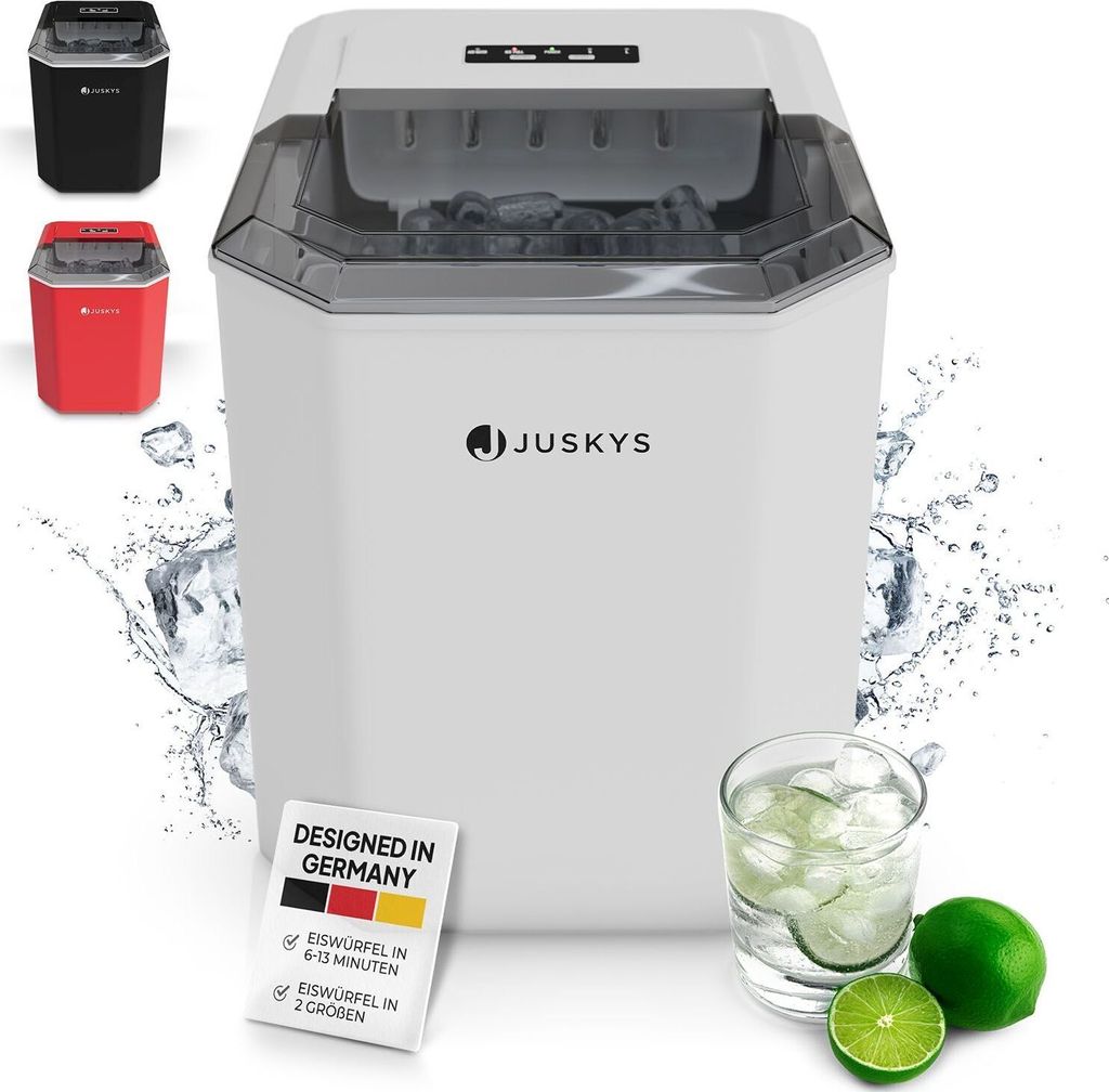 Juskys Eiswürfelmaschine IceOracle - Eiswürfel in wenigen Produktbild 