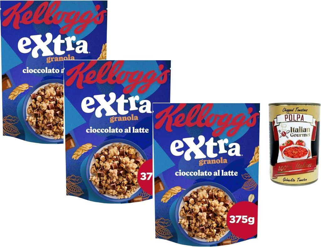 Extra Granola Müsli Milchschokolade knusprige Haferflocken Produktbild 