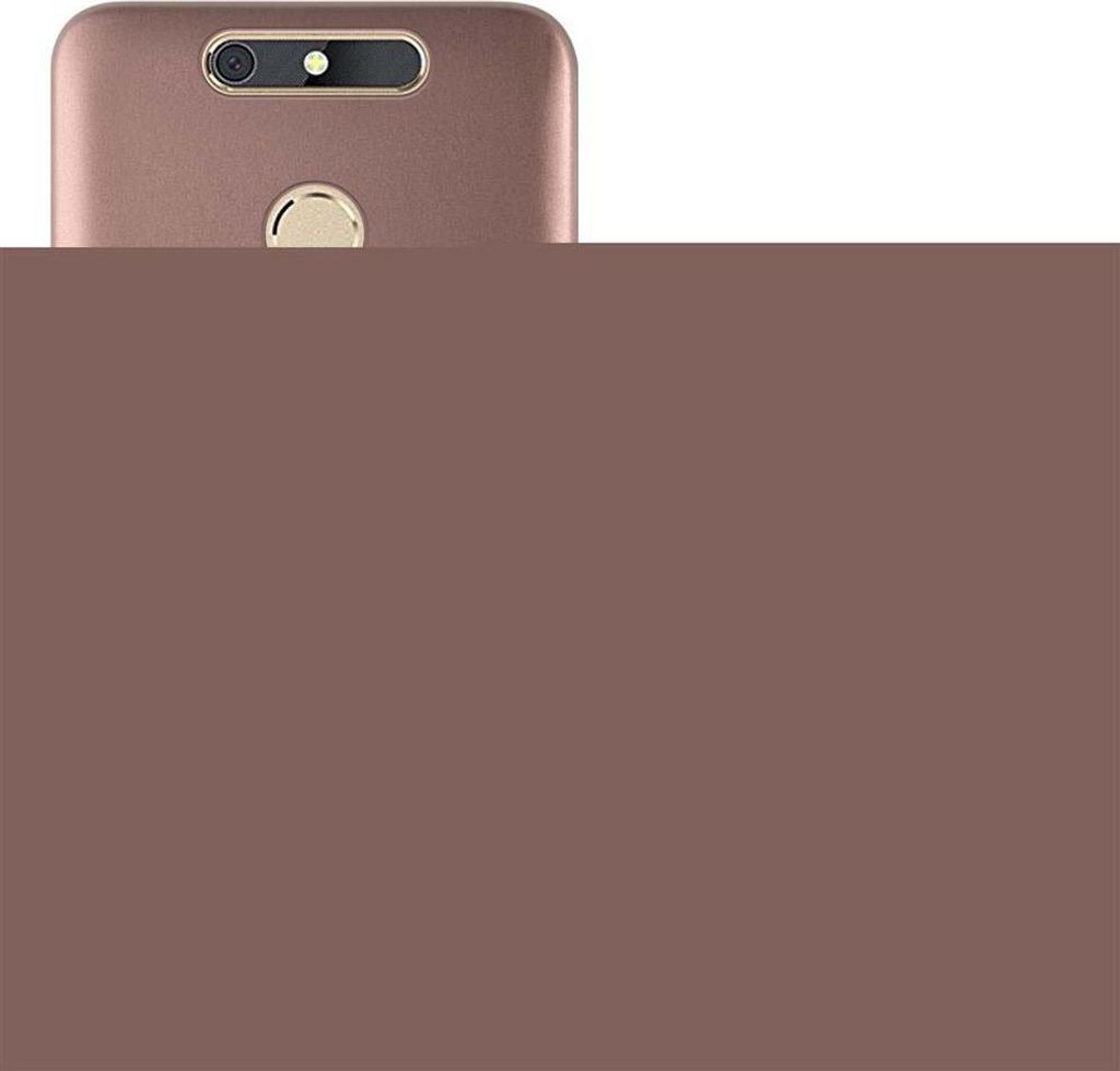 Cadorabo Schutzhülle für ZTE Blade V8 MINI Hülle in Rosa Handyhülle TPU Silikon Etui Cover Case