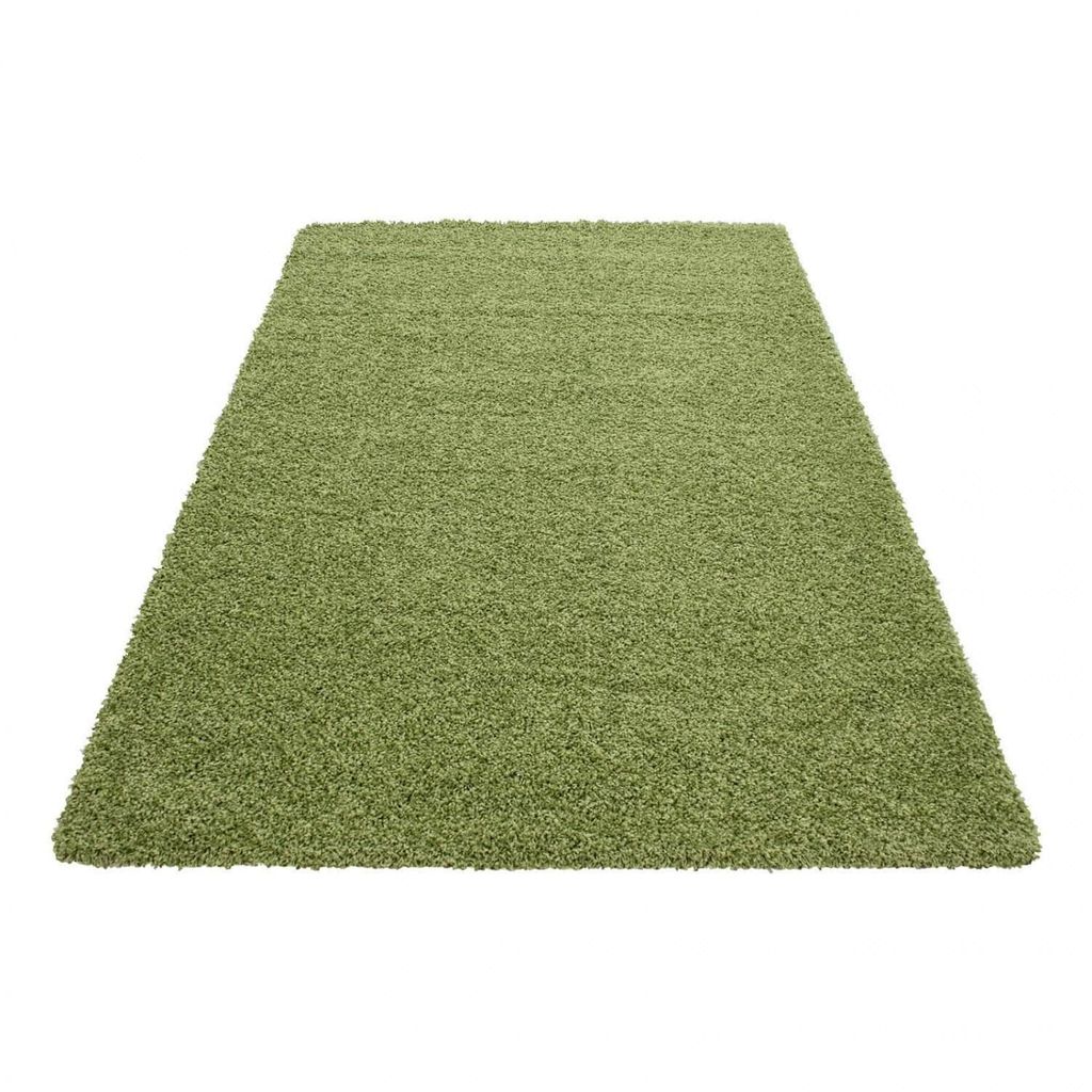 Ayyildiz Hali LIFE802501500GREEN, Teppich, Polypropylen (PP), Grün, Rechteck, 800 mm, 2500 mm