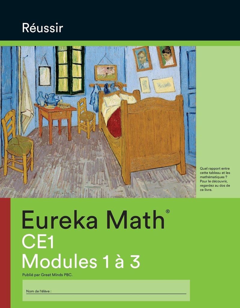 French - Eureka Math Grade 2 Succeed Workbook #1 (Module 1-3)