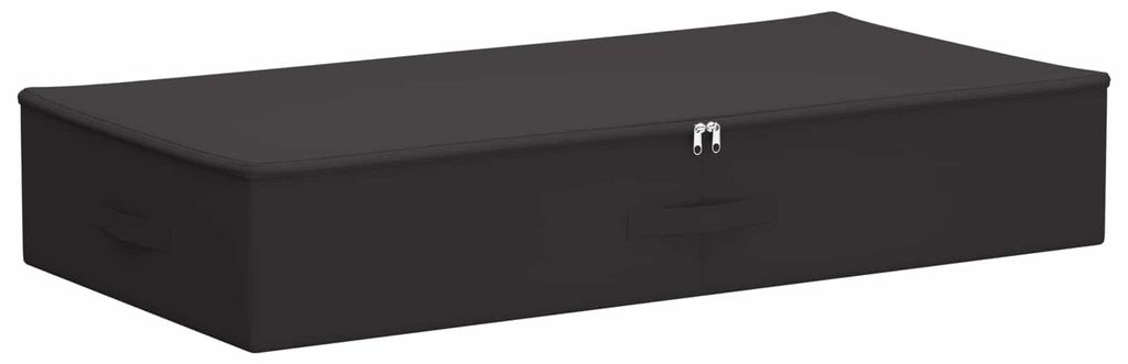 vidaXL Aufbewahrungsbox Anthrazit 90 x 48 x 15 cm Vliesstoff