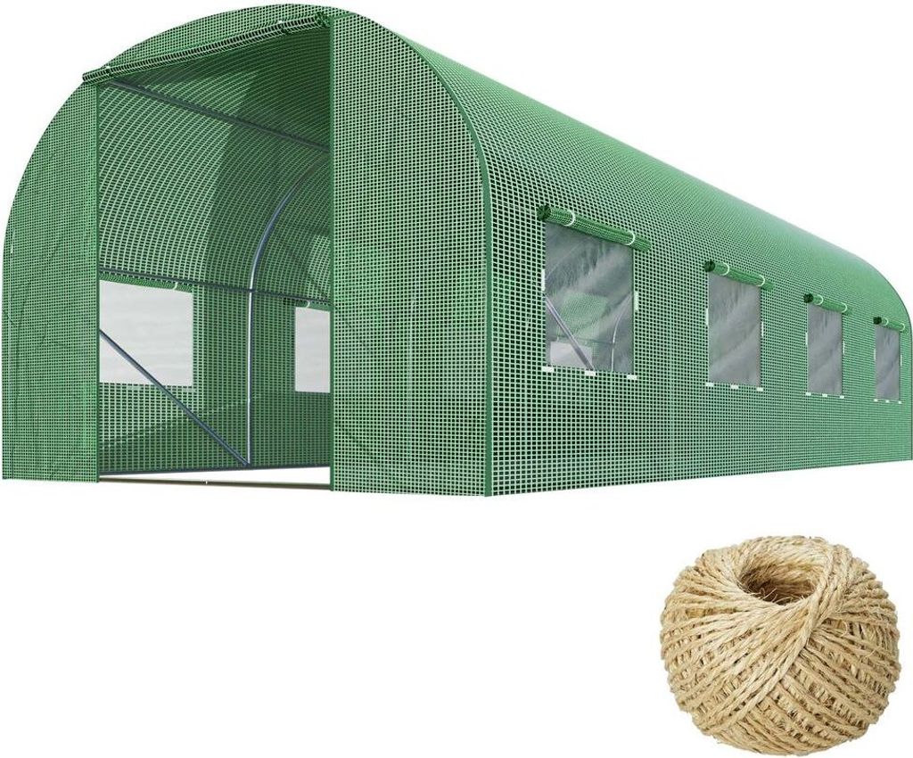 Gewächshaus Gartentunnel Folientunnel Garten Treibhaus Produktbild 14