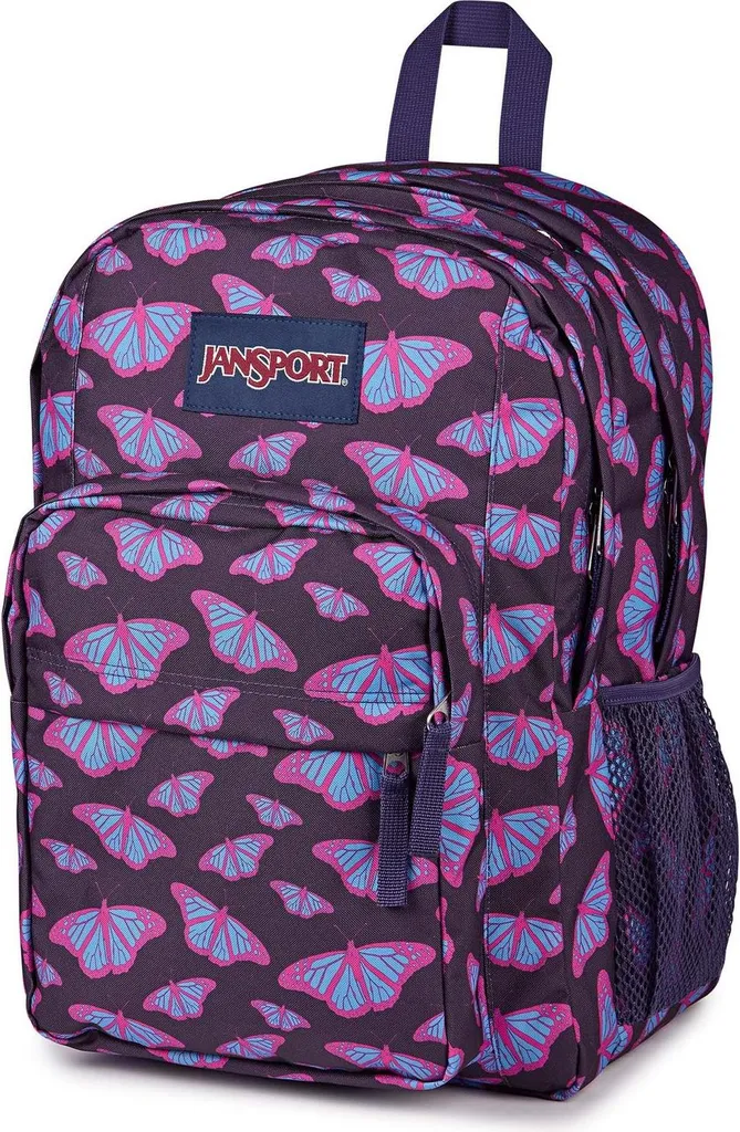 Sac à dos JanSport Big Student Flutter violet pour le collège