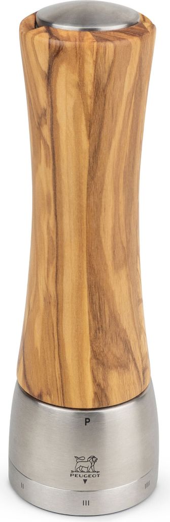 Peugeot Pfeffermühle Daman uSelect Olivenholz ehemals Madras Gewürzmühle gemasert 21 cm 36164
