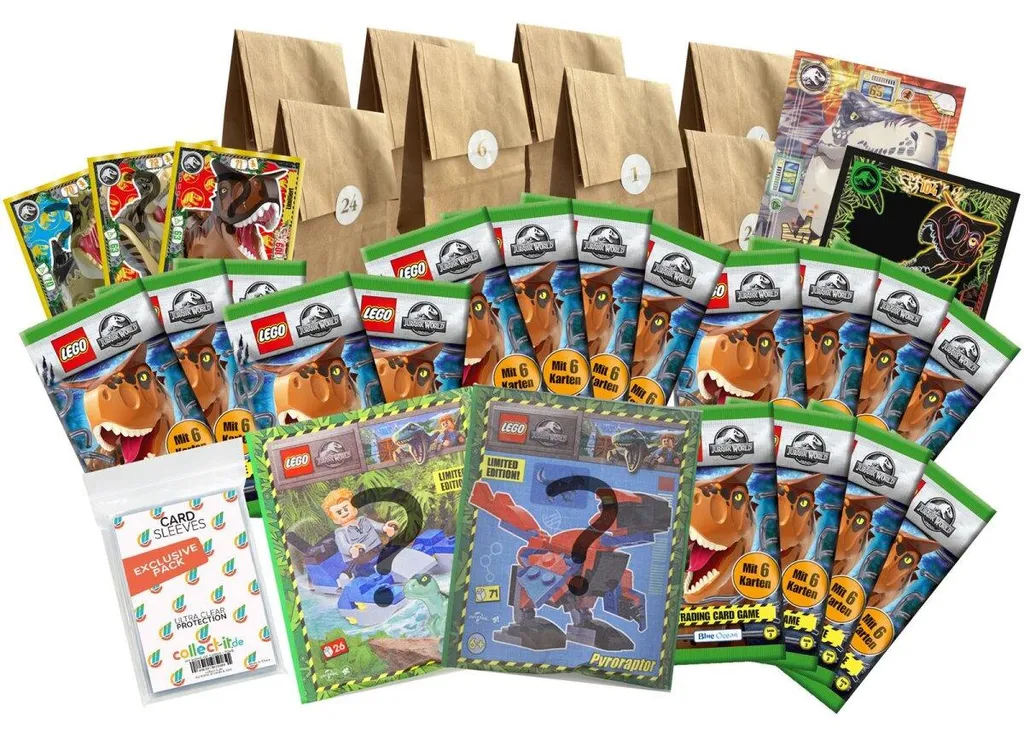 Calendrier de l'Avent LEGO Jurassic World : cadeau de Noël pour enfant