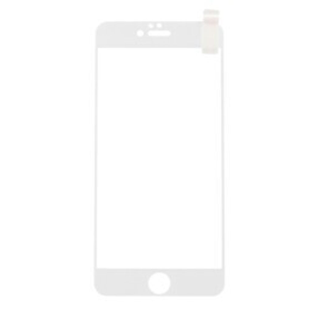 Panzerfolie 3D für iPhone 6, 6s Plus Blickschutz weiß