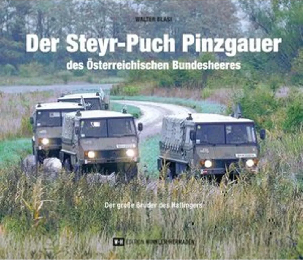 Livre Steyr-Puch Pinzgauer de l'Armée Autrichienne - Album Historique