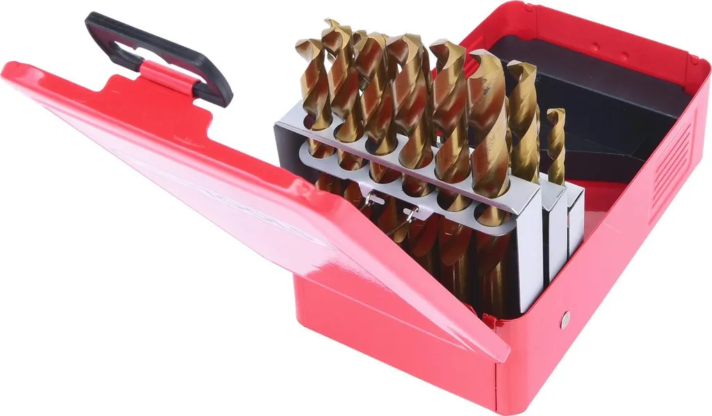 Foret métaux haute performance KS Tools 330.4613 - Set de 25 mèches HSS-G