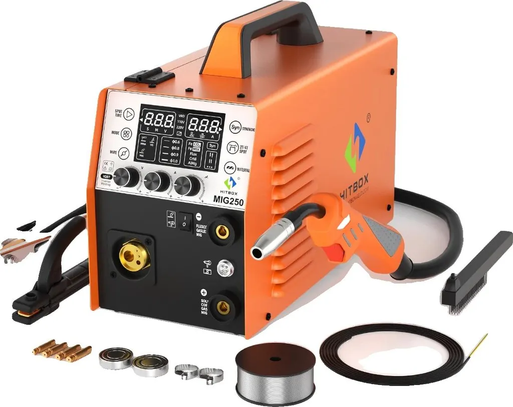 Poste de soudage 6 en 1 pour réparations et atelier avec lampe 17V