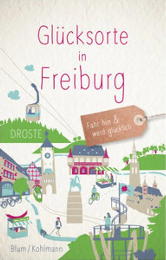 Idées cadeaux Fribourg : livre Lieux de bonheur pour excursions