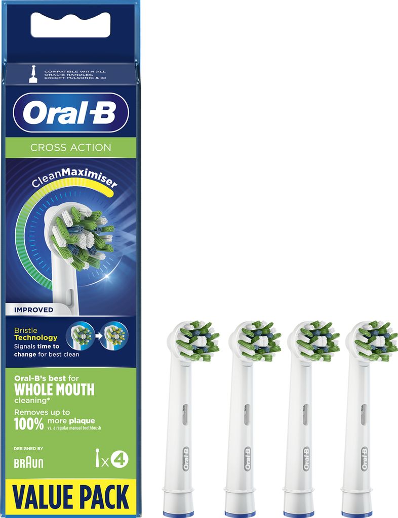 Oral-B, CrossAction Aufsteckbürsten für elektrische Produktbild 