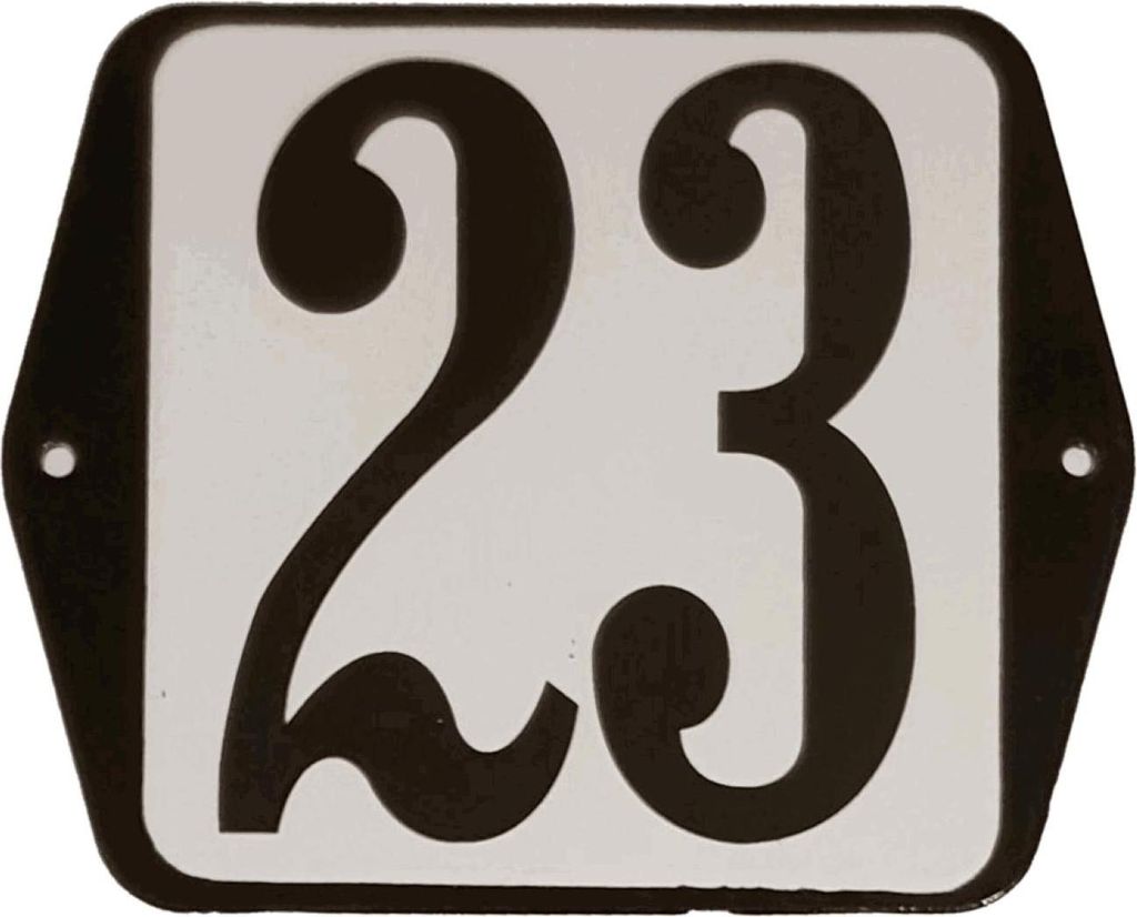 Hausnummer Standardnummer 23 – Warentuin-Mix