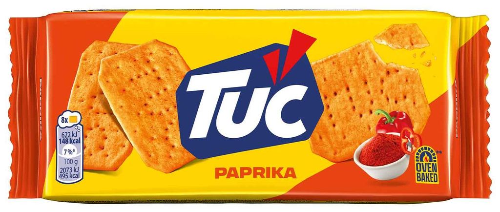 TUC 3160386001 TUC Cracker PAPRIKA 100,0 g Productafbeelding 
