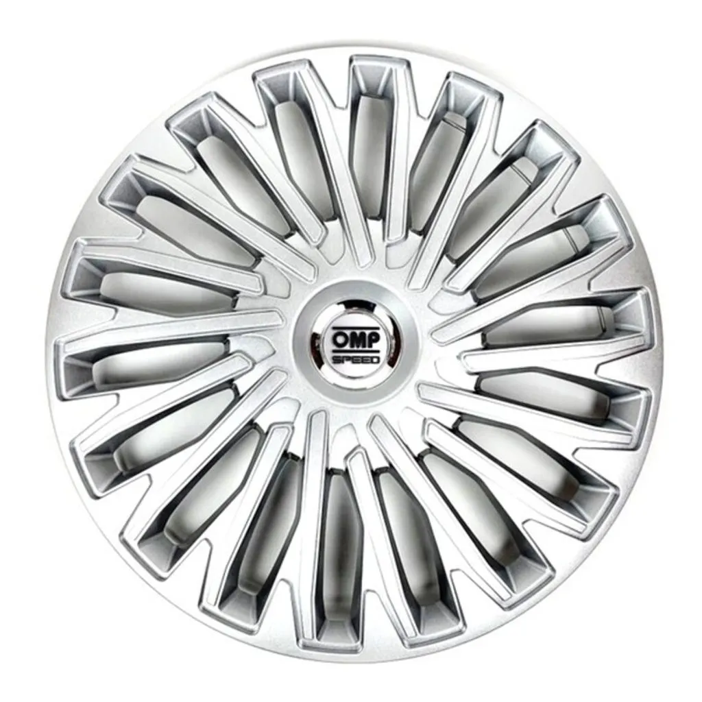 Trasforma la tua Auto: OMP Stinger Speed Silver 14" (4 Unità) - 1