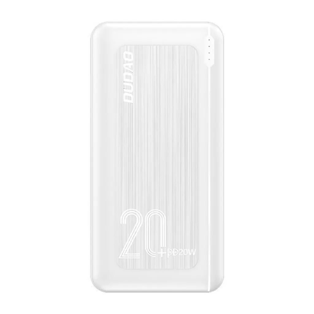 Batterie externe anti panne DUDAO 20000 mAh charge rapide