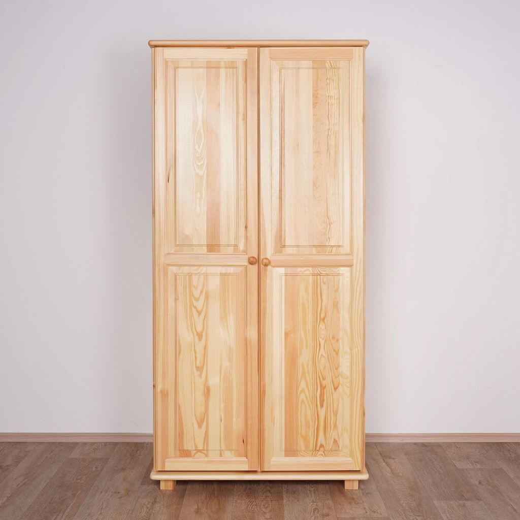 Steiner Shopping Schlafzimmerschrank, Farbe: Natur 190x90x60 cm