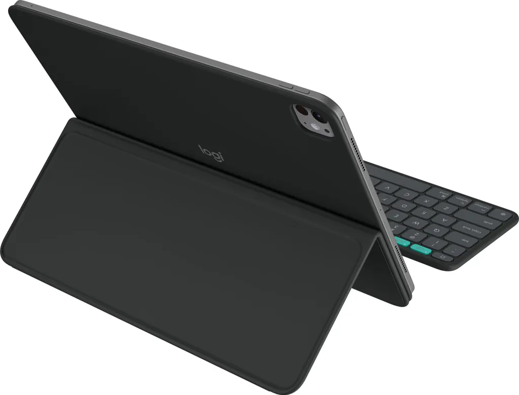 Folio Logitech Flip avec clavier US International pour iPad Pro 13 Graphite - 3