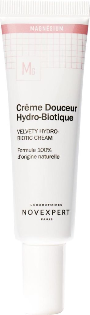 A product shot of a cosmetic cream tube.
