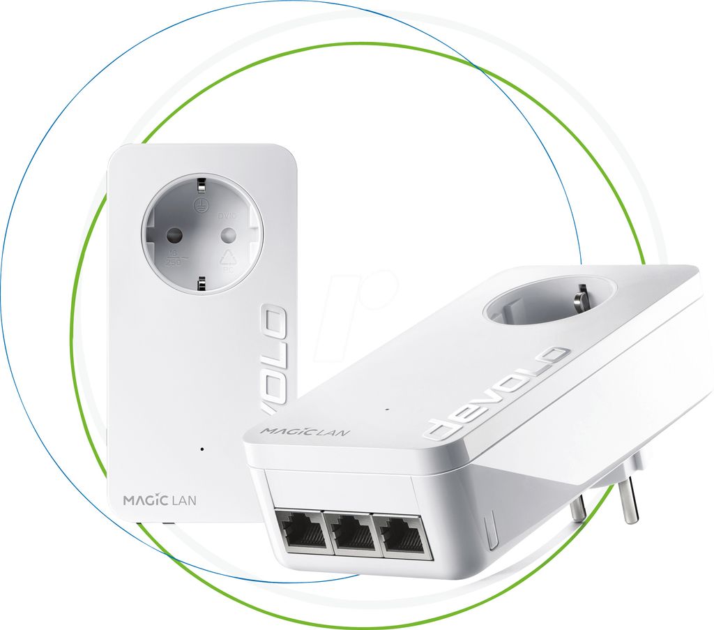 Devolo Magic 2 LAN triple Starter Kit - 2400 Mbit/s - IEEE Obrázek produktu 