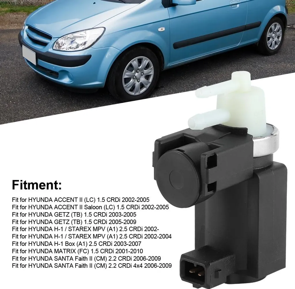 Électrovanne de turbo 35120-2A900 compatible Hyundai Santa Fe Matrix - 5