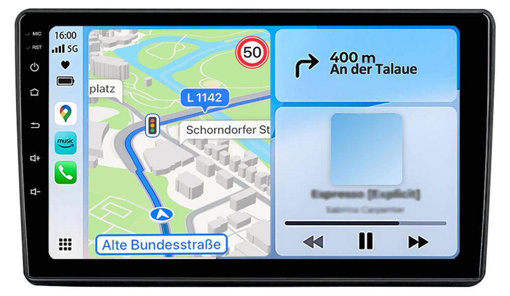 9 Zoll 6+128GB Android Autoradio für Citroen Berlingo B9 Produktbild 