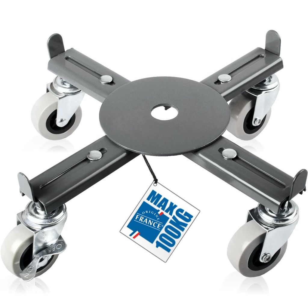 Pflanzenroller 30-40cm Metall Rolluntersetzer 100kg für den Produktbild 