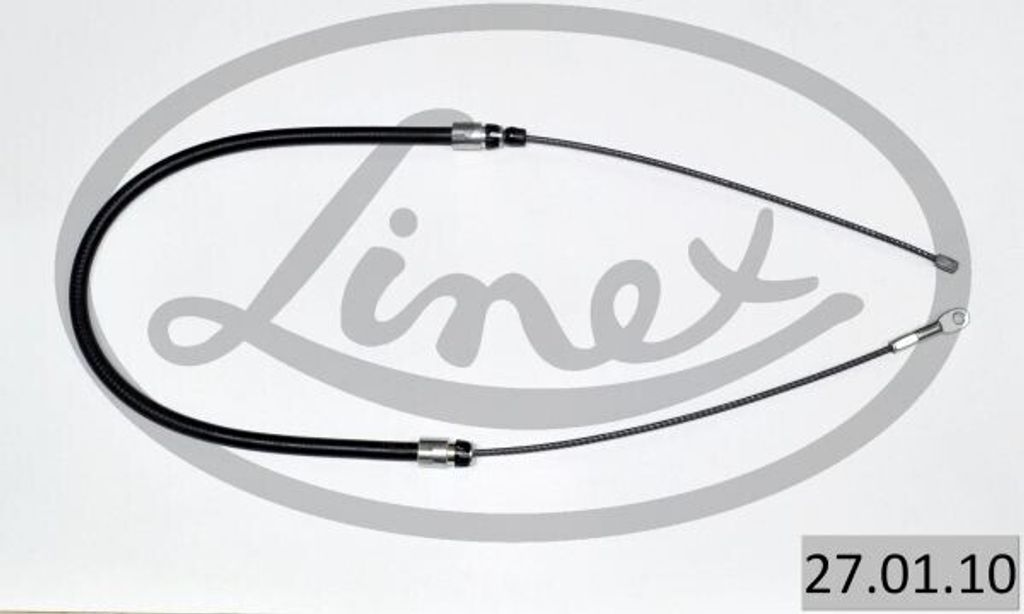LINEX Handbremsseil 27.01.10 Links passend für MERCEDES-BENZ A-Klasse (W168) 1062/498mm