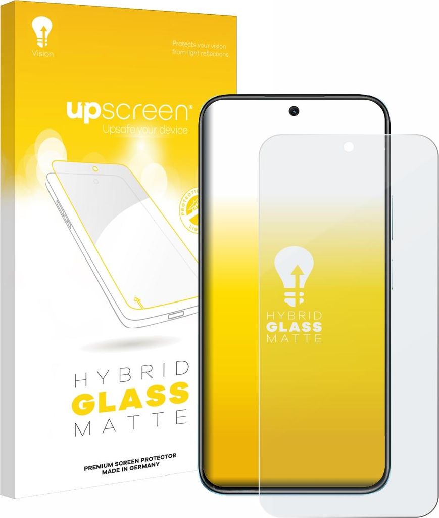 upscreen Entspiegelungs Schutzglas für realme Narzo 90X Schutzfolie Panzer Folie Glas Display Schutz matt