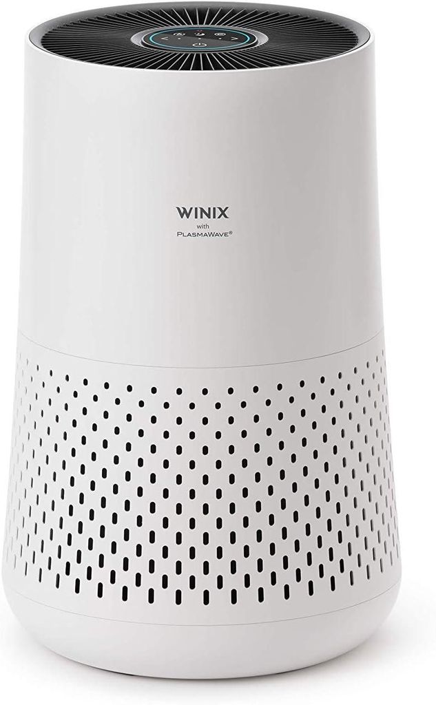 Luftreiniger für Allergiker mit HEPA Filter, CADR 228 m³/h, 45 m², entfernt Staub, Pollen, Tierhaare & VOCs, Schlafmodus 26,5 dB, Auto-Modus