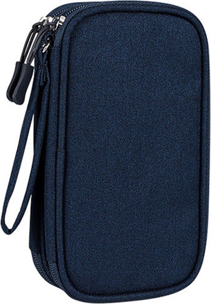 Digitale Aufbewahrungstasche mit Umhängeband, wasserdicht, separate Aufbewahrung tragbarer Datenkabel, USB-Kabel-Organizer-Tasche für den täglic...