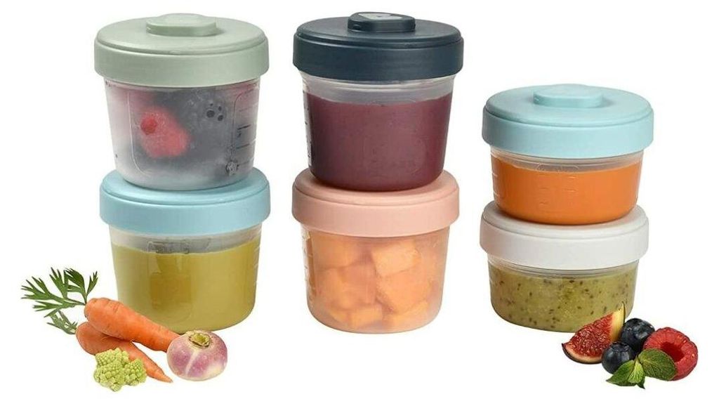 Beaba 6er Set Clip-Portionsbehaelter - (2x90ml + 4x150ml); Produktbild 