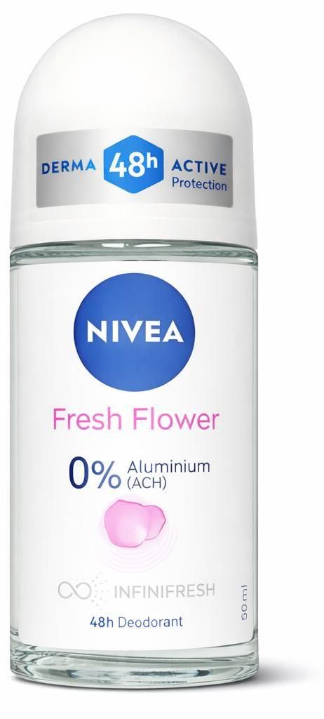 Nivea Roll On Woman Fresh Flower 50 ml Zdjęcie produktu 