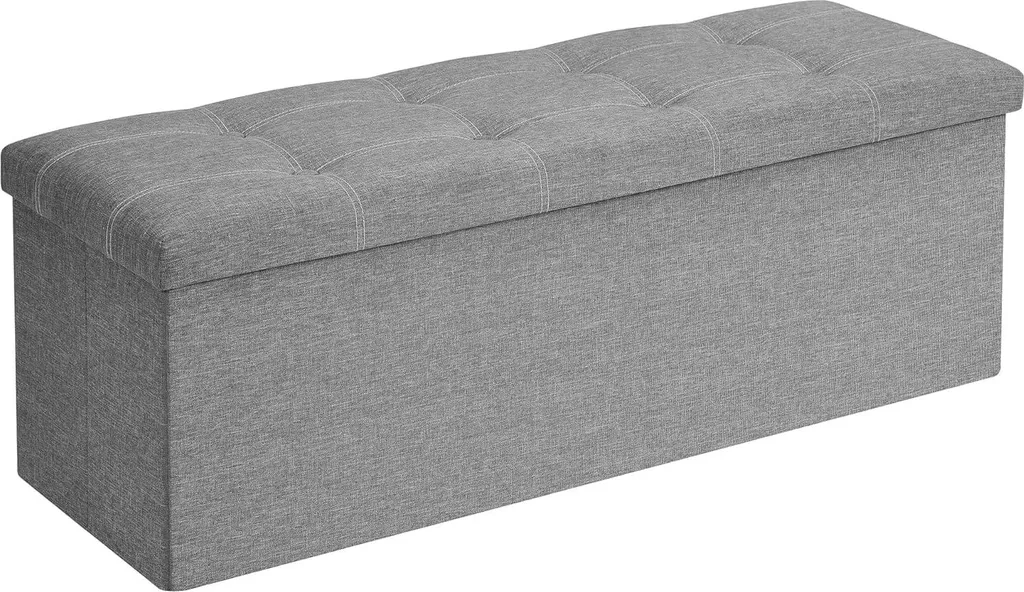 Pouf repose-pieds Valora - Siège d'appoint gain de place pour studio