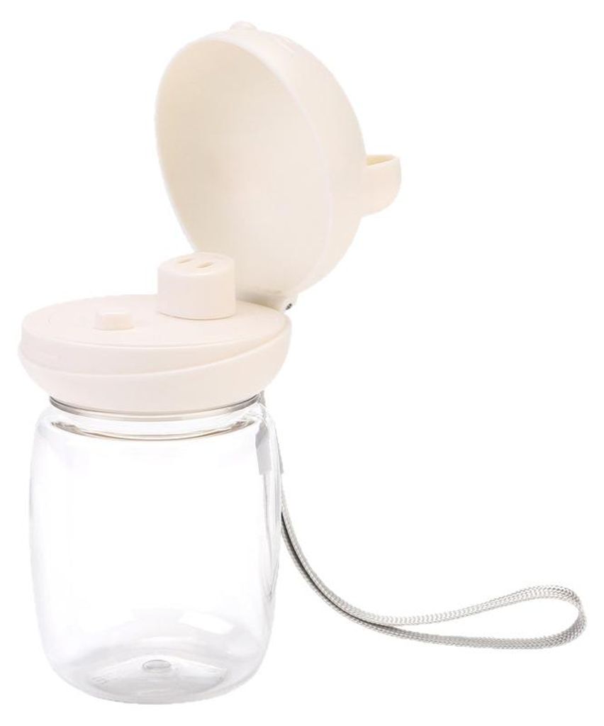 Tragbare faltbare Haustier-Trinkflasche für Hunde & Katzen – Wasserflasche für unterwegs, Gassi gehen, Outdoor,White