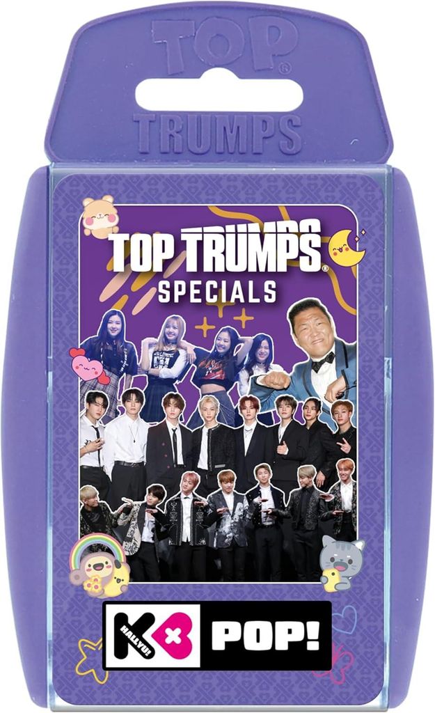 Winning Moves K POP Kartenspiel Top Trumps - K-pop Spiel für Fans