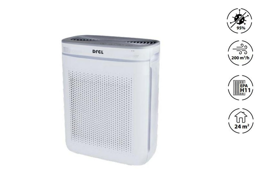 Drel Luftreiniger Weiß 24M2