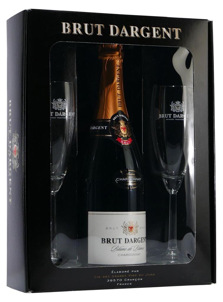 Brut Dargent Chardonnay Sekt - Geschenkpackung Produktbild 