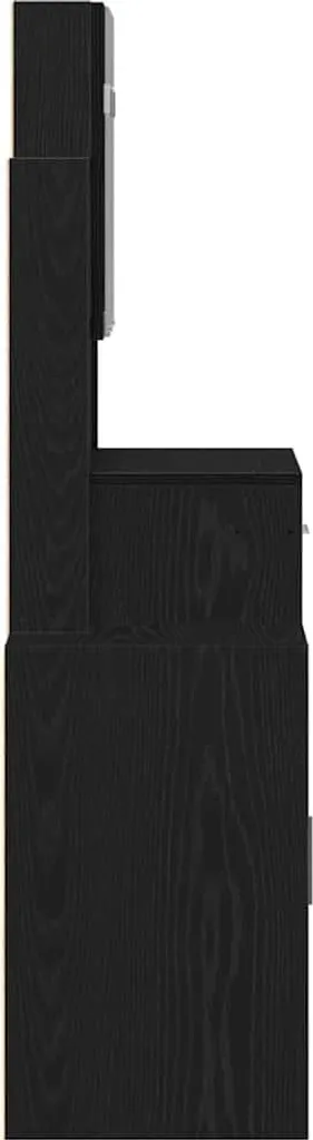 Offerta SYFAX™ Tavolo da Trucco Nero 80cm - Spedizione Veloce - 7