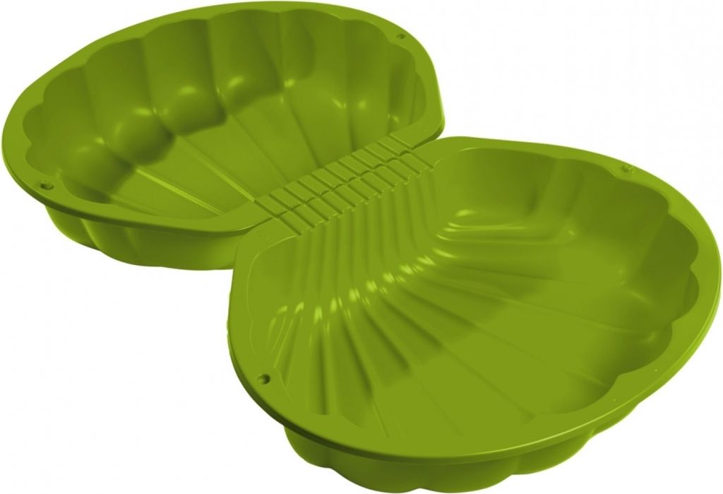 BIG Outdoor Spielzeug Garten Sandkasten, Wasserschale Sandshell grün 800055722