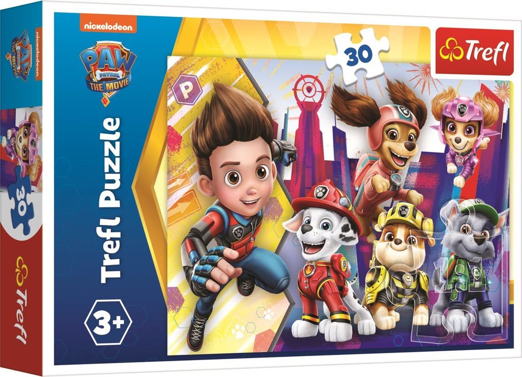 Puzzle 30 Teile Trefl - Paw Patrol